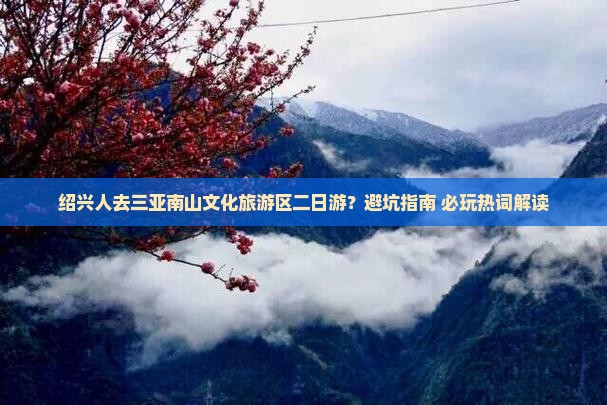 绍兴人去三亚南山文化旅游区二日游？避坑指南+必玩热词解读