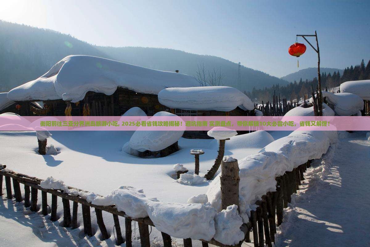 衡阳前往三亚分界洲岛旅游小吃