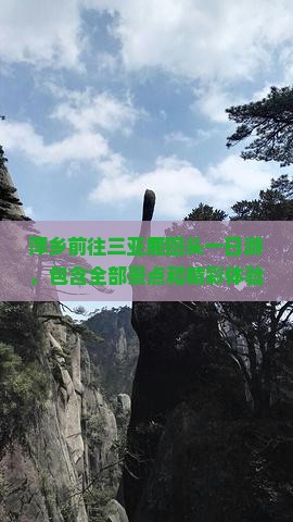 萍乡前往三亚鹿回头一日游
