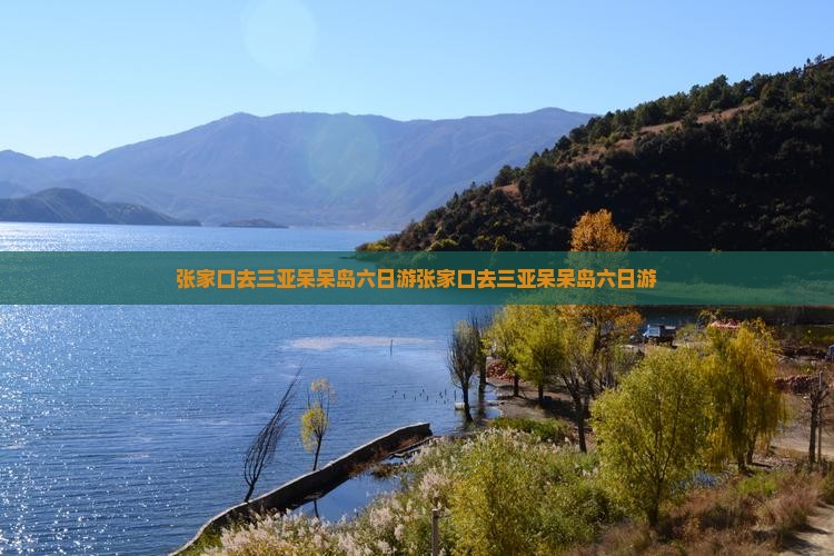 张家口去三亚呆呆岛六日游