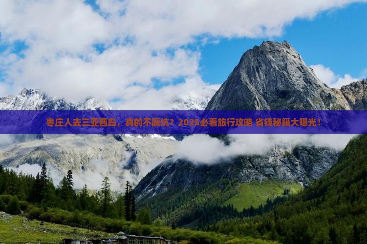 枣庄去三亚西岛旅行社