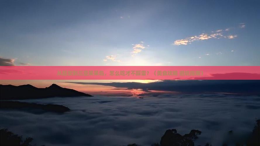 延安去三亚呆呆岛旅游小吃