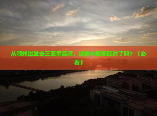 鄂州前往三亚皇后湾旅游小吃