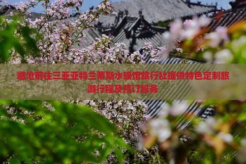 临沧前往三亚亚特兰蒂斯水族馆旅行社提供特色定制旅游行程及预订服务