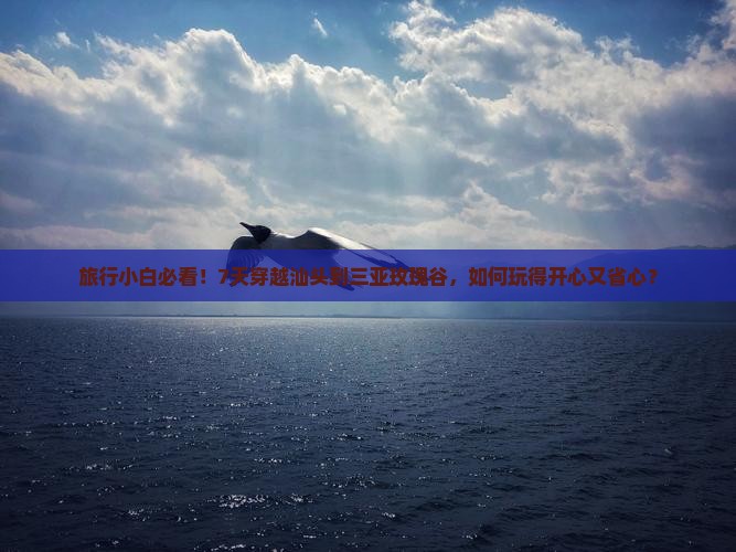 旅行小白必看！7天穿越汕头到三亚玫瑰谷，如何玩得开心又省心？