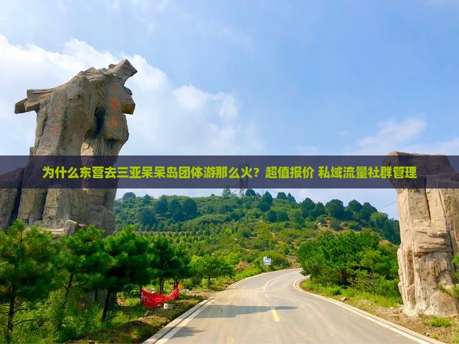 为什么东营去三亚呆呆岛团体游那么火？超值报价+私域流量社群管理