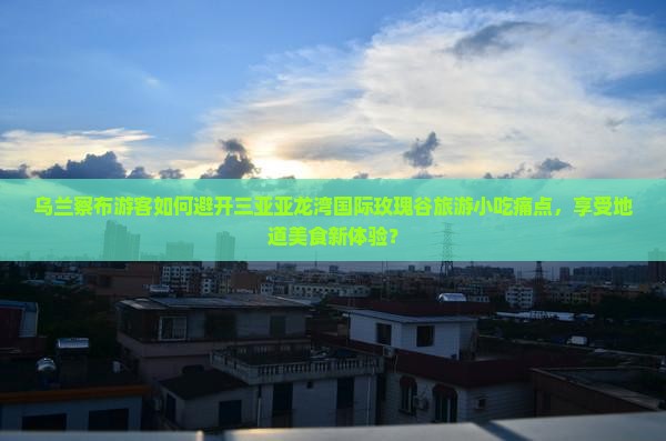 乌兰察布游客如何避开三亚亚龙湾国际玫瑰谷旅游小吃痛点，享受地道美食新体验？