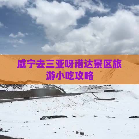 咸宁去三亚呀诺达景区旅游小吃攻略