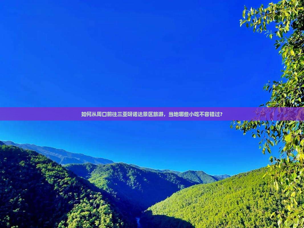 如何从周口前往三亚呀诺达景区旅游，当地哪些小吃不容错过？