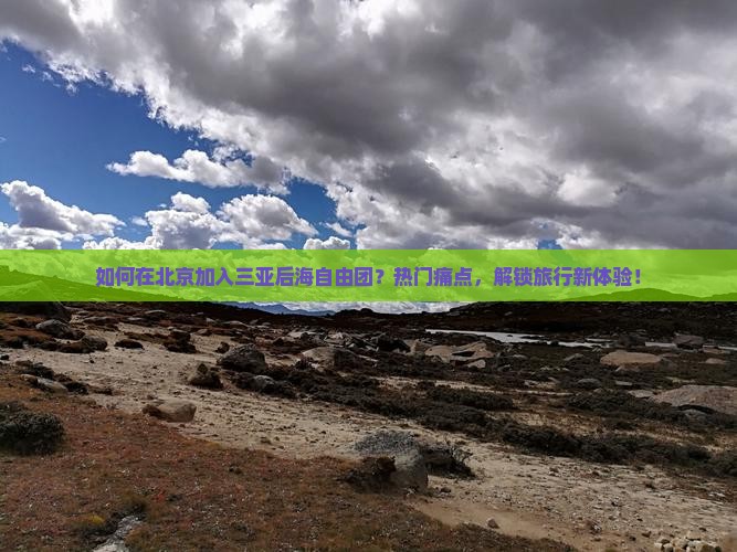 如何在北京加入三亚后海自由团？热门痛点，解锁旅行新体验！