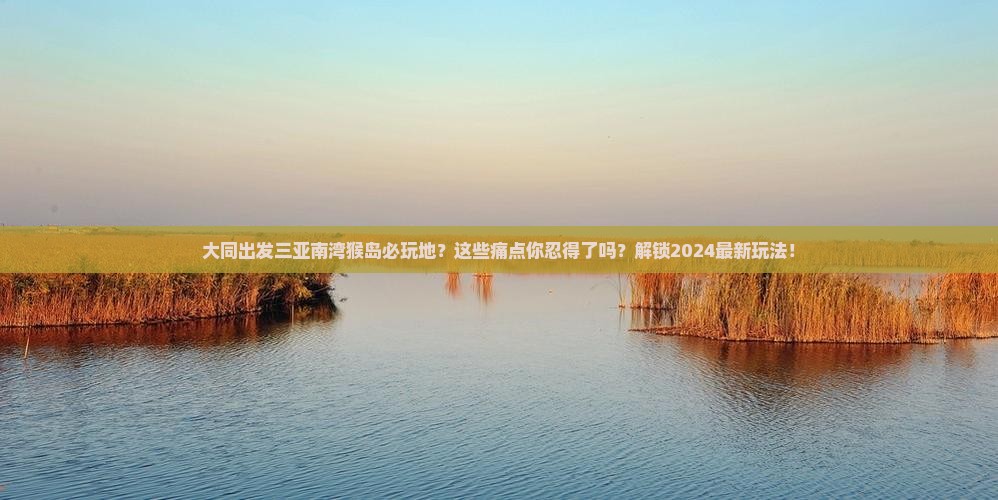 大同出发三亚南湾猴岛必玩地