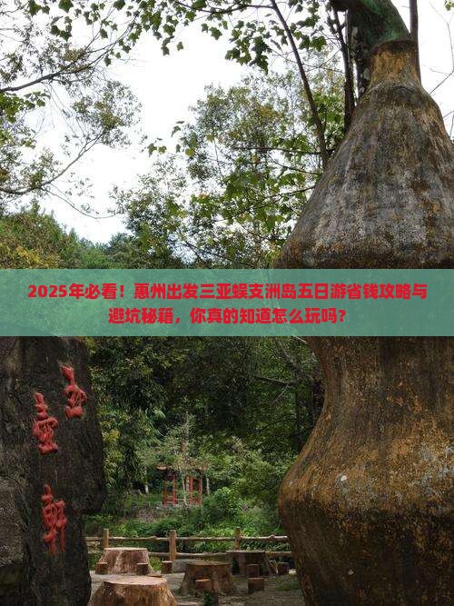 惠州出发三亚蜈支洲岛五日游