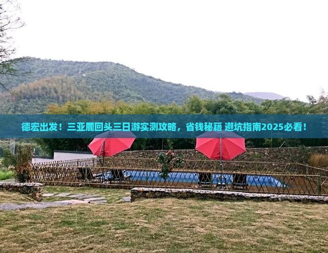 德宏去三亚鹿回头三日游