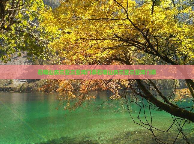 石嘴山去三亚三亚湾门票