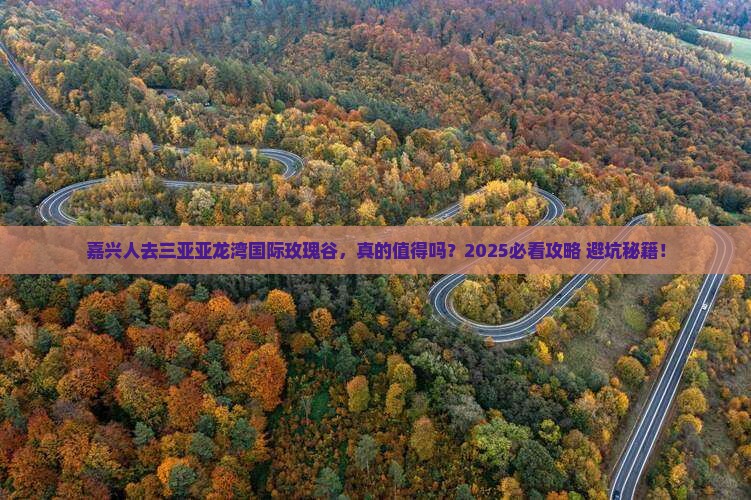 嘉兴去三亚亚龙湾国际玫瑰谷旅游