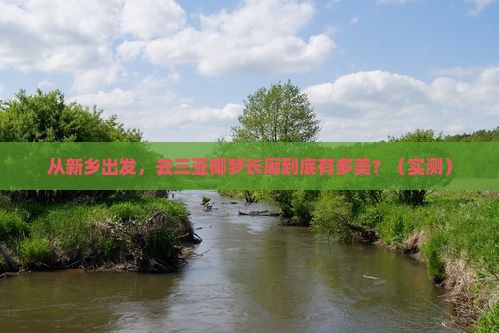 新乡去三亚椰梦长廊旅游打卡点