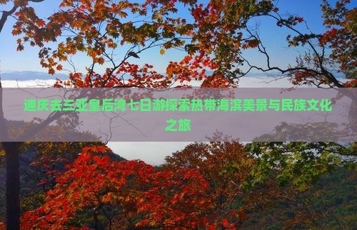 迪庆去三亚皇后湾七日游探索热带海滨美景与民族文化之旅