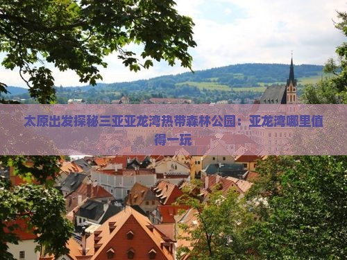 太原出发探秘三亚亚龙湾热带森林公园：亚龙湾哪里值得一玩