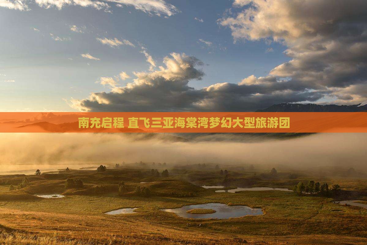 南充启程 直飞三亚海棠湾梦幻大型旅游团
