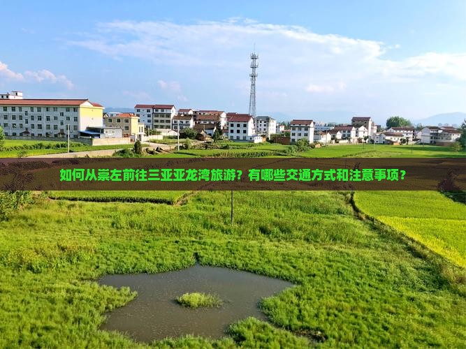 如何从崇左前往三亚亚龙湾旅游？有哪些交通方式和注意事项？