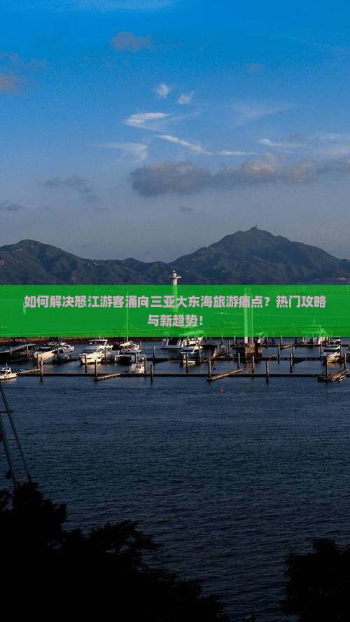 如何解决怒江游客涌向三亚大东海旅游痛点？热门攻略与新趋势！