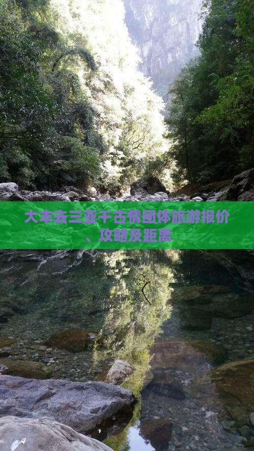 大丰去三亚千古情团体旅游报价、攻略及距离