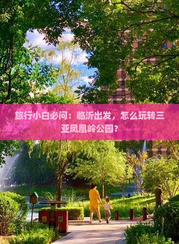 旅行小白必问：临沂出发，怎么玩转三亚凤凰岭公园？