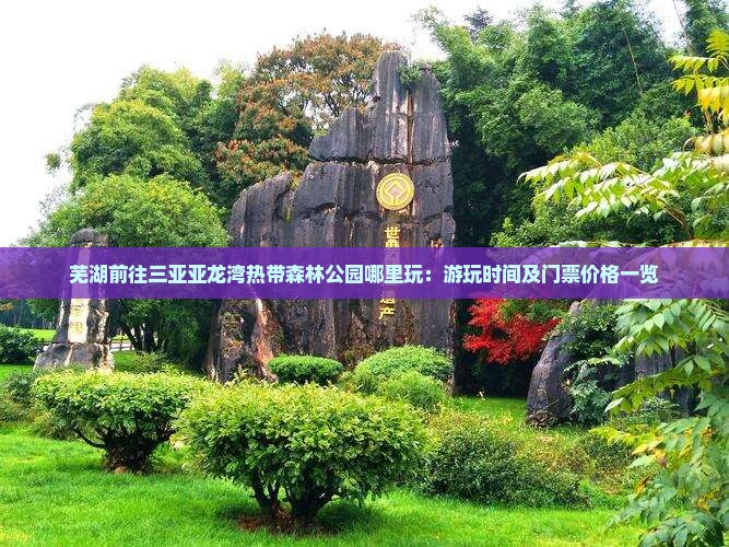 芜湖前往三亚亚龙湾热带森林公园哪里玩：游玩时间及门票价格一览