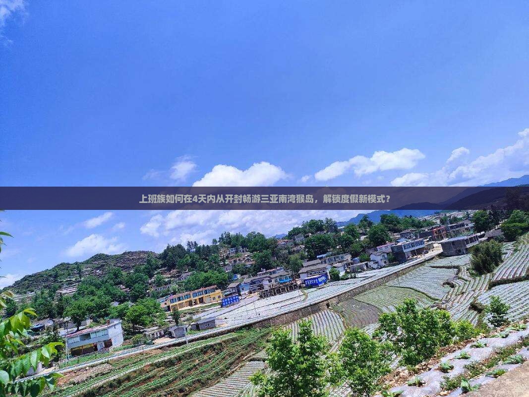 上班族如何在4天内从开封畅游三亚南湾猴岛，解锁度假新模式？