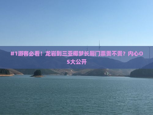 #1游客必看！龙岩到三亚椰梦长廊门票贵不贵？内心OS大公开