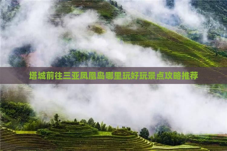 塔城前往三亚凤凰岛哪里玩好玩景点攻略推荐