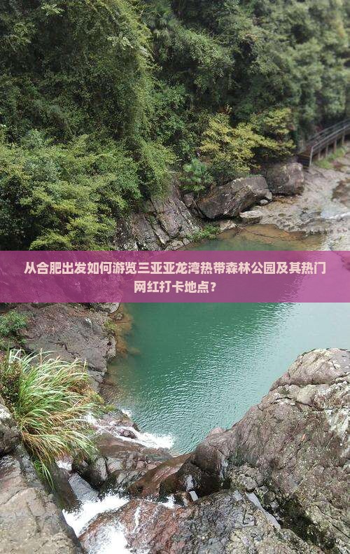 从合肥出发如何游览三亚亚龙湾热带森林公园及其热门网红打卡地点？