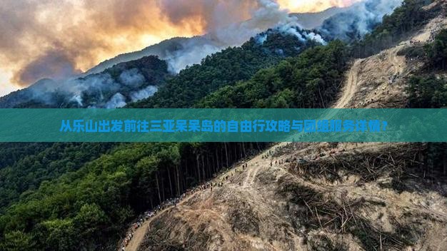 从乐山出发前往三亚呆呆岛的自由行攻略与团组服务详情？