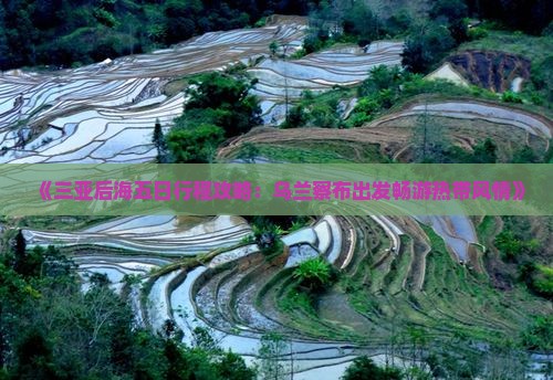 《三亚后海五日行程攻略：乌兰察布出发畅游热带风情》
