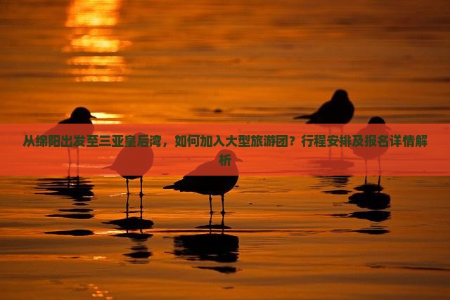 从绵阳出发至三亚皇后湾，如何加入大型旅游团？行程安排及报名详情解析