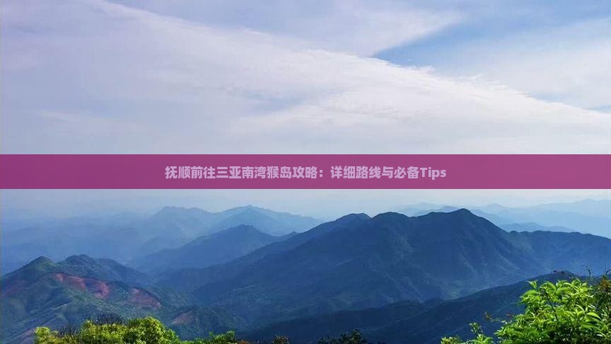 抚顺前往三亚南湾猴岛攻略