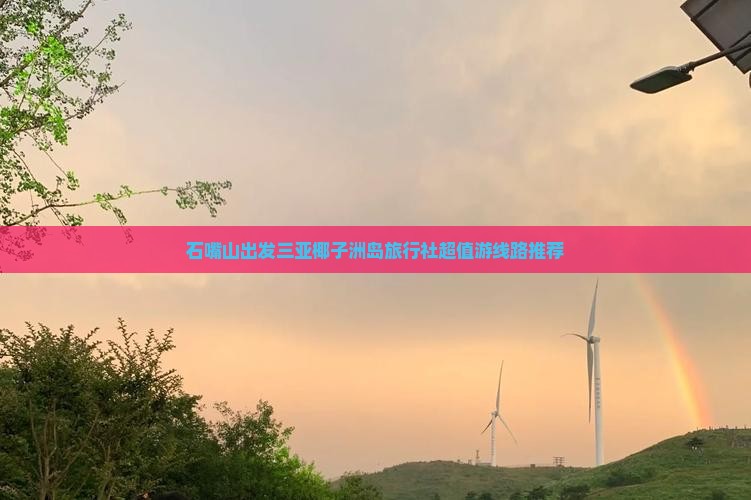 石嘴山出发三亚椰子洲岛旅行社