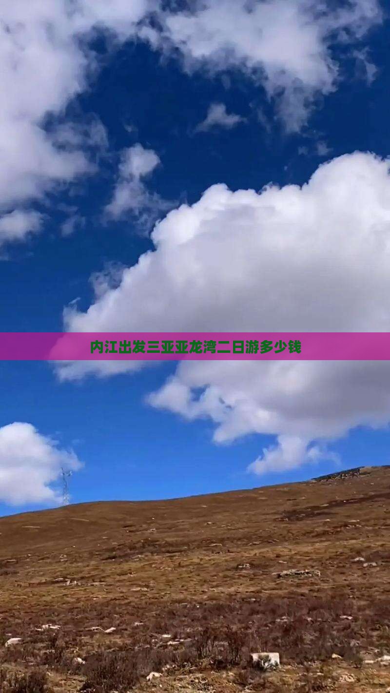内江出发三亚亚龙湾二日游