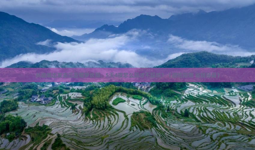 诸城去三亚椰梦长廊旅游
