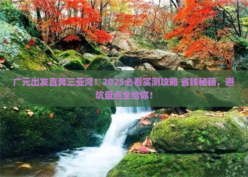 广元出发三亚三亚湾自由行
