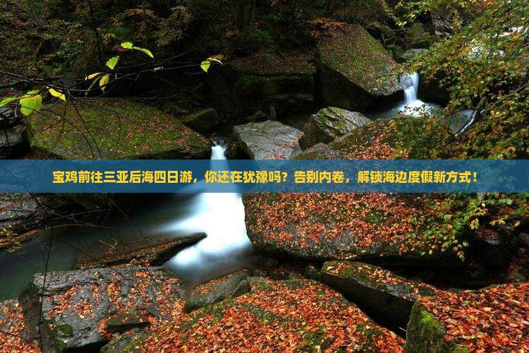 宝鸡前往三亚后海四日游