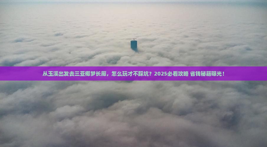 玉溪出发三亚椰梦长廊哪里玩