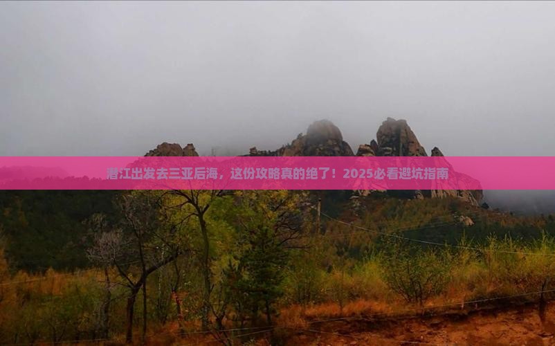 潜江前往三亚后海旅行社