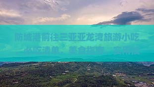 防城港前往三亚亚龙湾旅游小吃