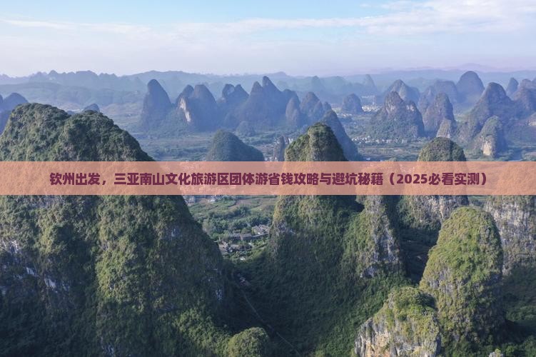 钦州前往三亚南山文化旅游区团体旅游