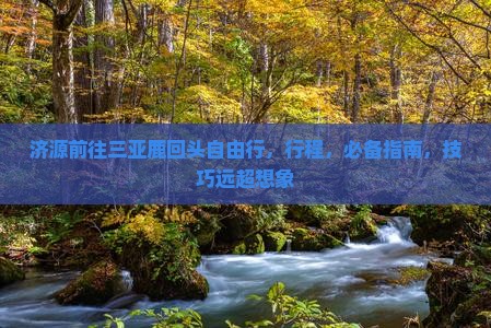 济源前往三亚鹿回头自由行