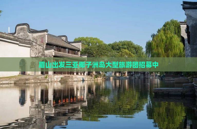 眉山出发三亚椰子洲岛大型旅游团招募中