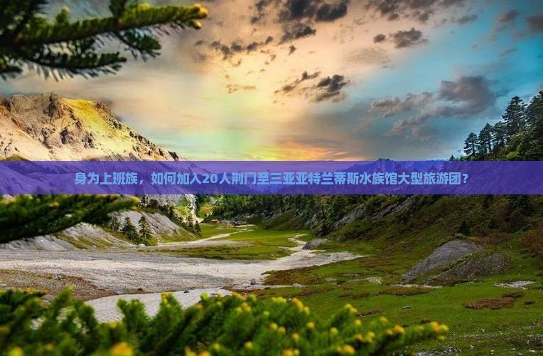 身为上班族，如何加入20人荆门至三亚亚特兰蒂斯水族馆大型旅游团？