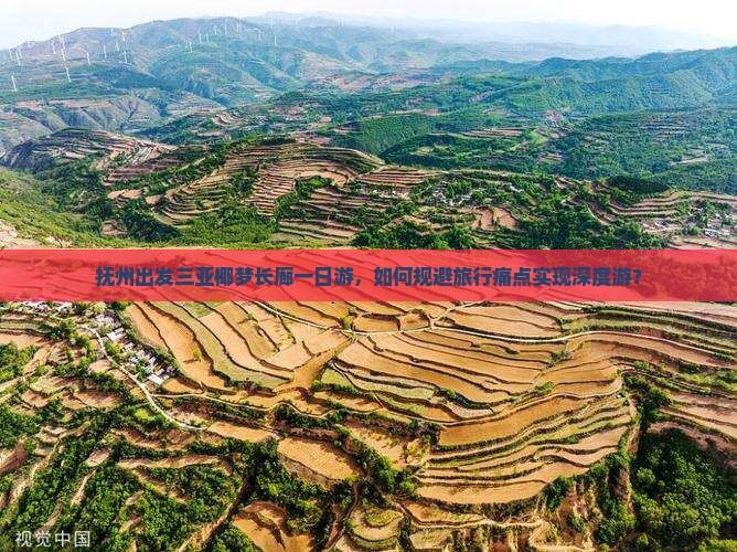 抚州出发三亚椰梦长廊一日游，如何规避旅行痛点实现深度游？