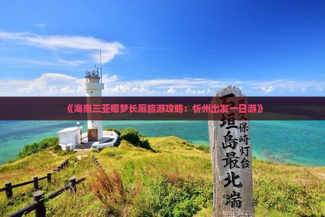 《海南三亚椰梦长廊旅游攻略：忻州出发一日游》